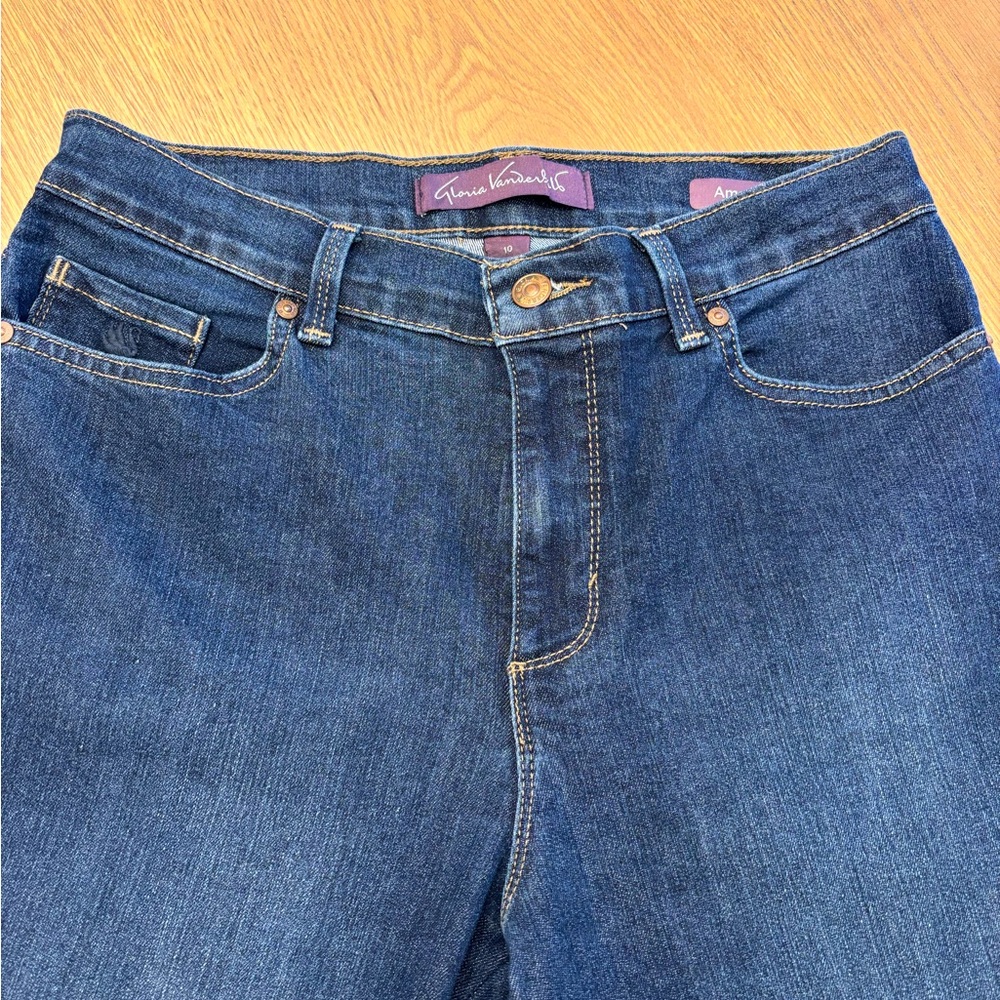 Gloria Vanderbilt Amanda High Rise Blue Jeans